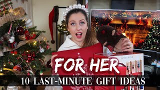 GIFT GUIDE 2019 | 10 Christmas Gift Ideas for HER | Last minute Christmas gifts for yourself