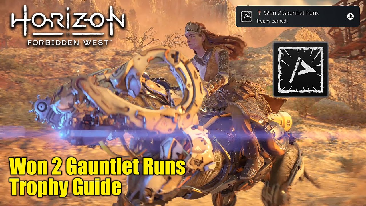 Horizon Forbidden West • Won 2 Gauntlet Runs Trophy Guide (Won in two ...