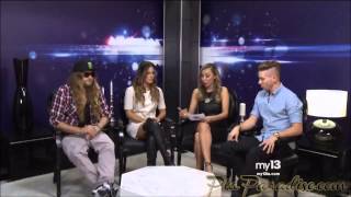 Pia Toscano on Hollyscoop's "Rumor Control" with Diana Madison