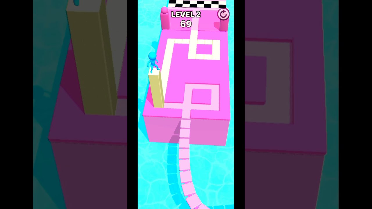 #2 Stacky Dash Gameplay iOS,Android Walkthrough Levels 2 
