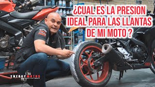 ¿Cual es la Presion Ideal Para las Llantas de mi Moto ?