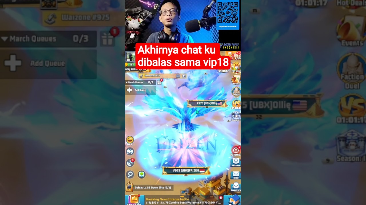 VIP 18 dari indonesia habis berapa duit?    