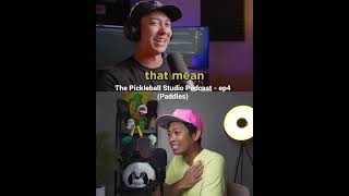 I get confused talking about pickleball paddles 😅
