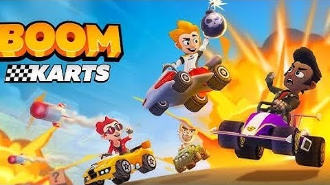 BOOM KARTS - Multiplayer 3D Racing Game Walkthrough Gameplay Part #1