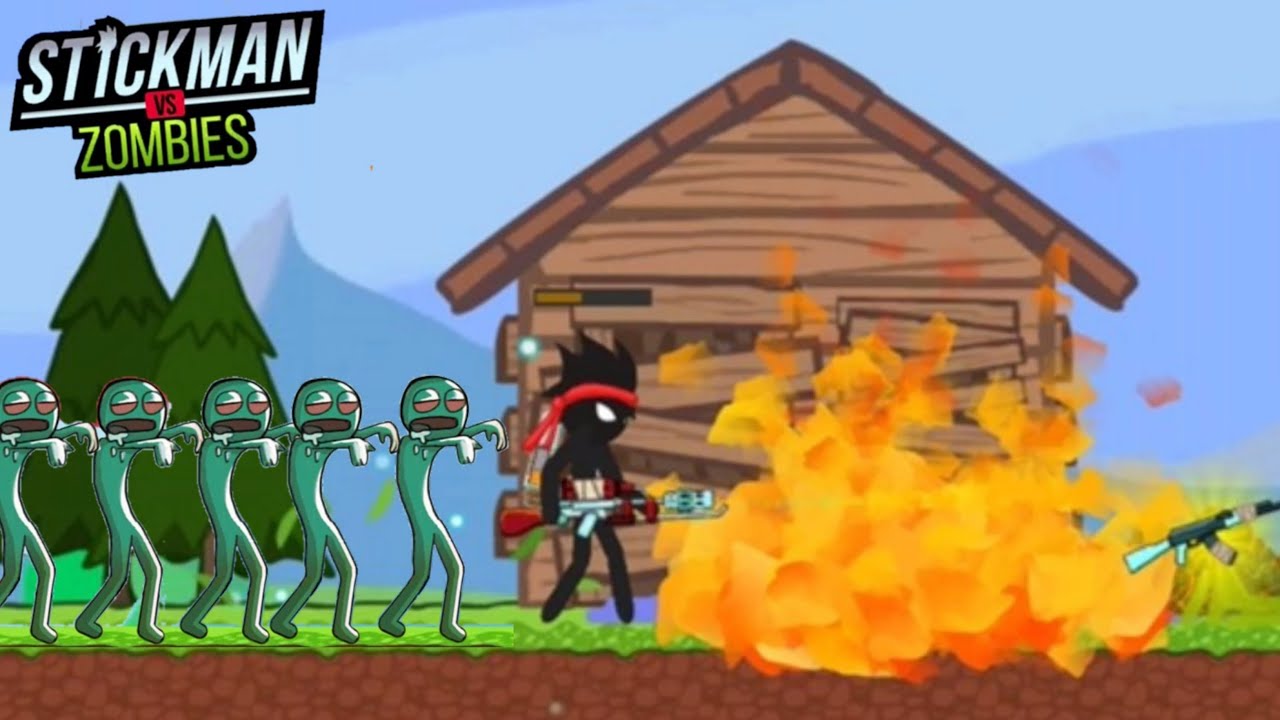 Stickman vs 1000 Zombies New Update Gameplay Chapter 1 level 136-140
