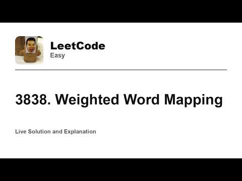 3838. Weighted Word Mapping (Leetcode Easy)