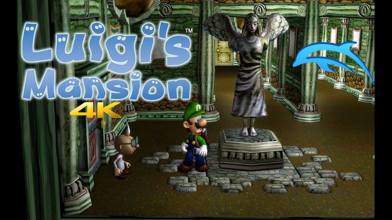 Dolphin is amazing. Luigi's Mansion before and after, mod by Henriko  Magnifico : r/DolphinEmulator