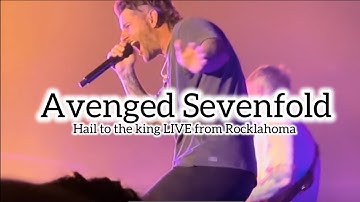 Avenged Sevenfold performs “Hail to the king” Live From Rocklahoma 2024. HD