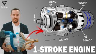 The Craziest "One Stroke Engine" Hit the Market! SHOCKS The Entire Car Industry! Wealth