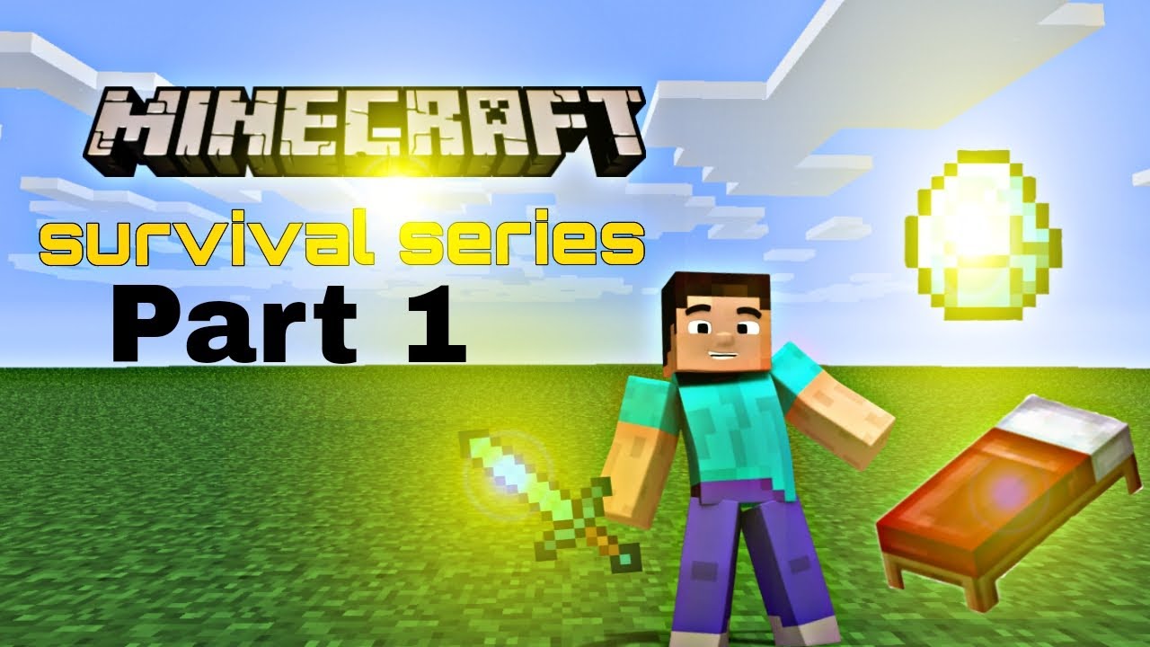 Minecraft survival series part 1 I got diamond in village😃😃 - YouTube