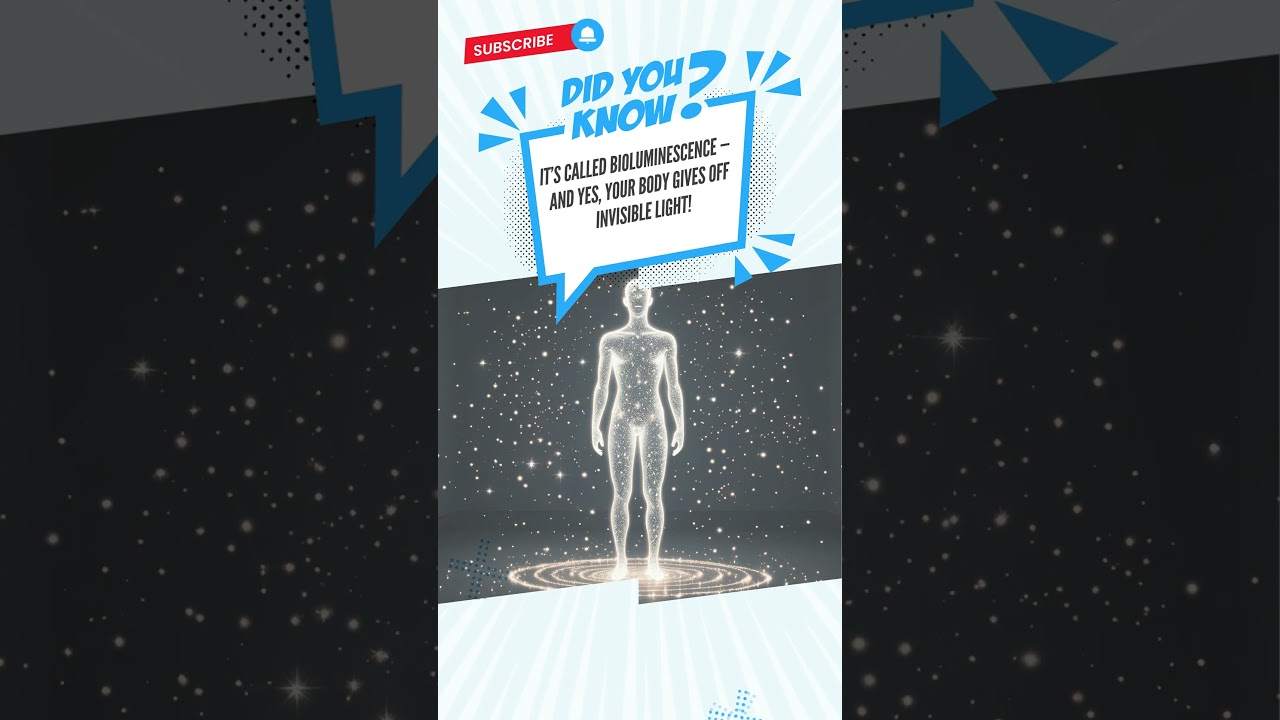 Humans Actually Glow in the Dark?! ✨🧍 