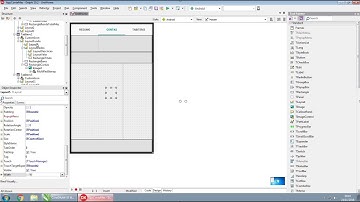 Curso Delphi  Android - #3 Aula - Criando Tela Divida,Adicionando Componentes...