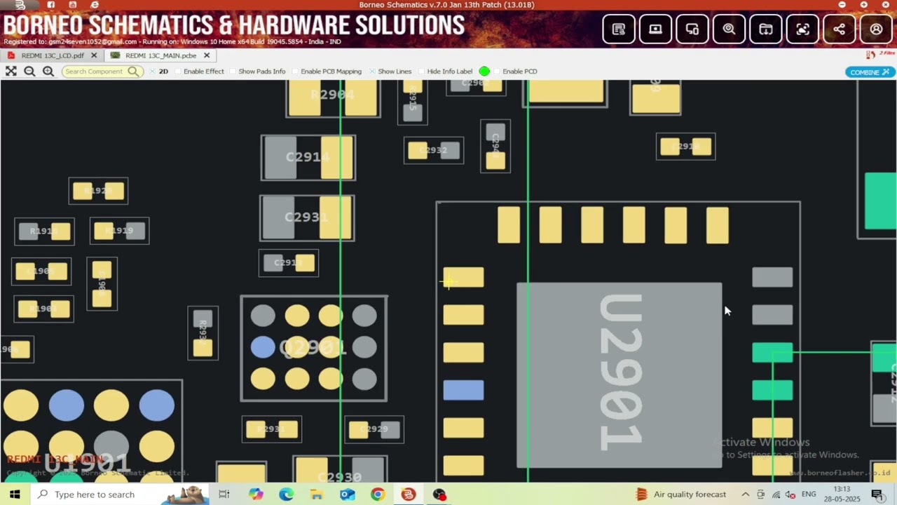 Redmi 13C shorting problem solution dead solution
