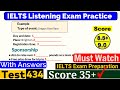 Ielts listening practice test 2024 with answers real exam  434 