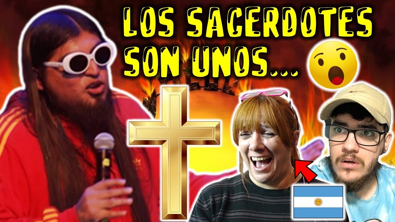 ARGENTINOS REACCIONAN A CARLOS BALLARTA - SACERDOTES! COMEDIA SIN CENSURA NI FILTROS! 😱