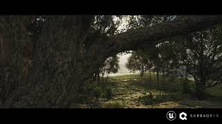 UE5  - Forest Island - Megascans Trees - Small Render.