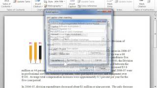 Famous Turn Off Automatic Numbering for Tables, Figures, or Other Items - Word 2010 Wealth