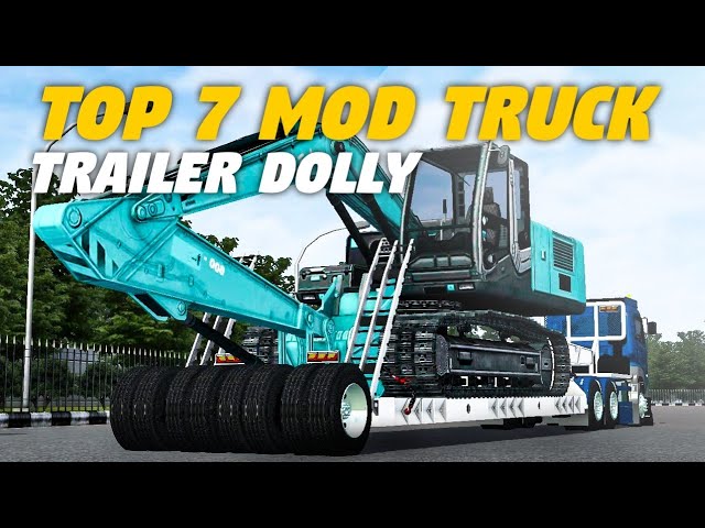 TOP 7 MOD TRUCK TRAILER DOLLY | MOD BUSSID class=