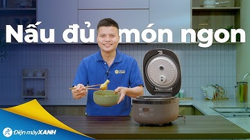 Nấu cơm canh, bún phở ngon lành chỉ với một chiếc NỒI CƠM CAO TẦN