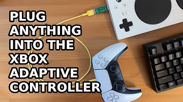 Plug any USB device into the Xbox Adaptive Controller