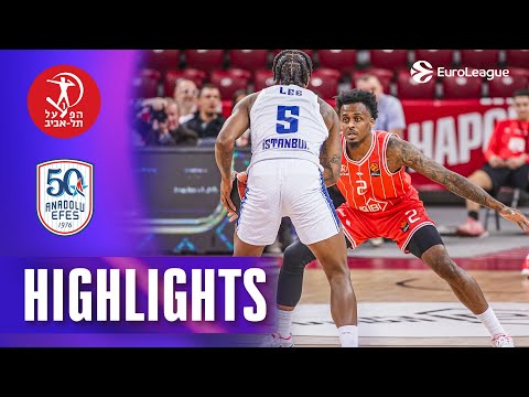 Tight game A STRONG finish | Hapoel - Efes | R23 BASKETBALL HIGHLIGHTS 2025-26