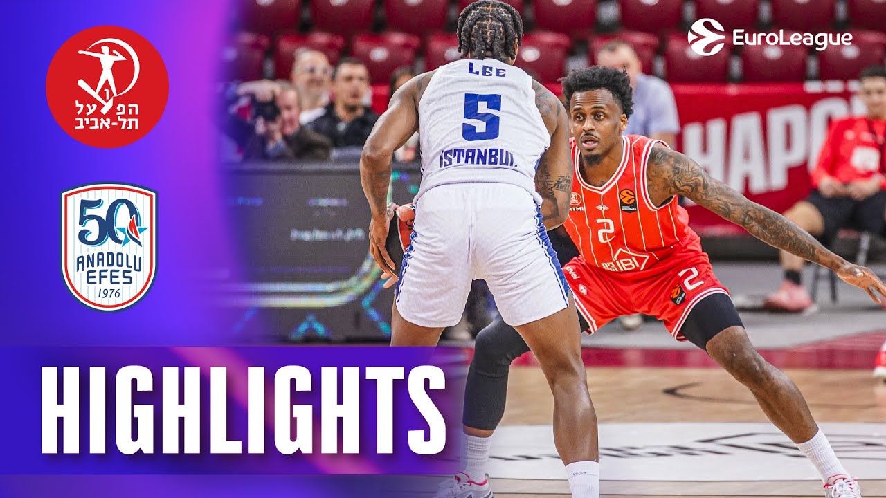 Tight game A STRONG finish | Hapoel - Efes | R23 BASKETBALL HIGHLIGHTS 2025-26