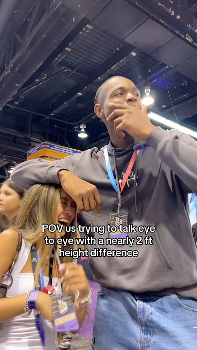 guess our heights in comments !! @Therealjmiah 🫡🫡 #viral #heightdifference #vidcon #vidcon2025