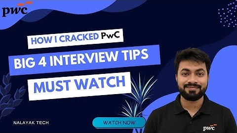 How I Cracked PwC | My Real Big 4 Interview Journey 🔥