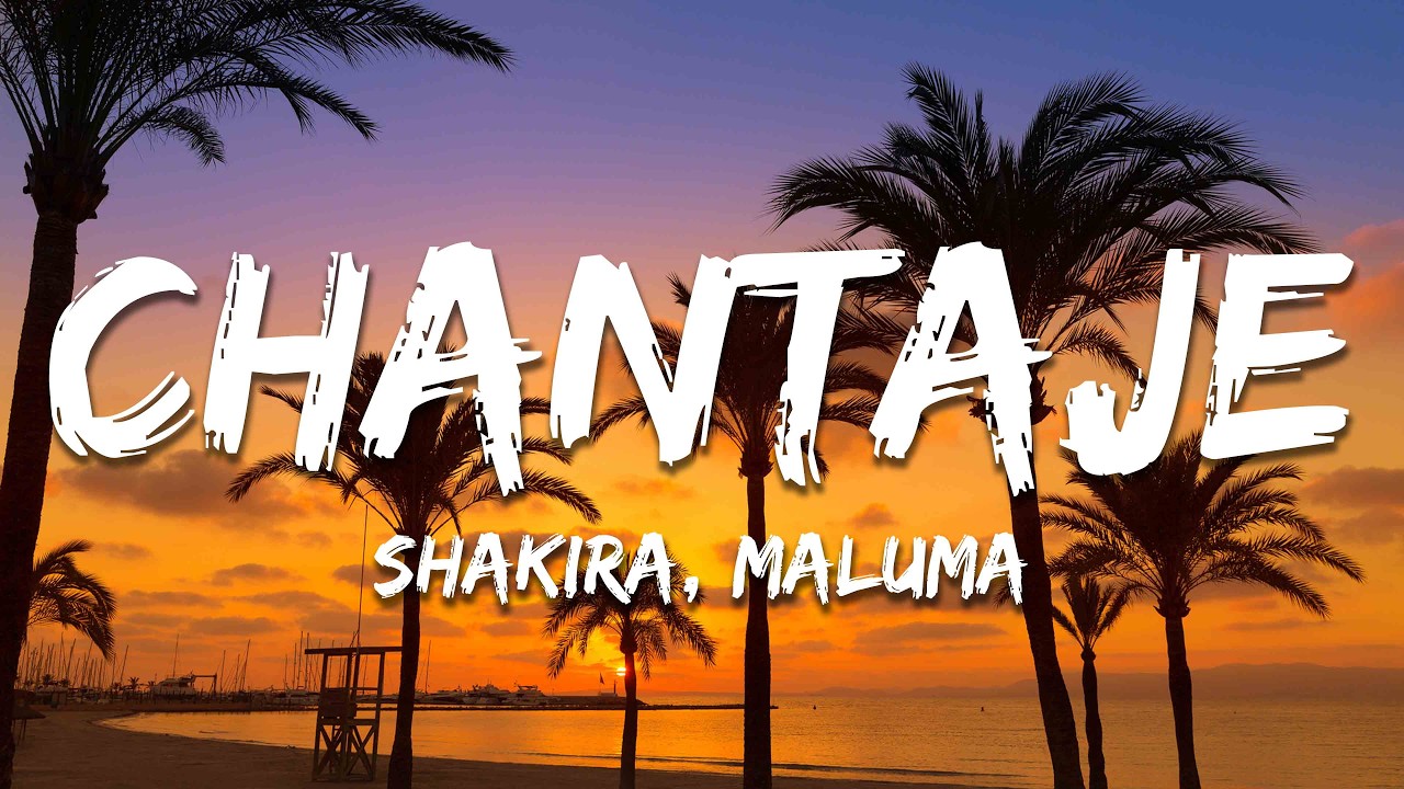 Shakira - Chantaje (Letra/Lyrics) ft. Maluma / Versión Salsa