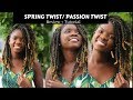 SPRING TWIST ON NATURAL HAIR : REVIEW &amp; TUTORIAL