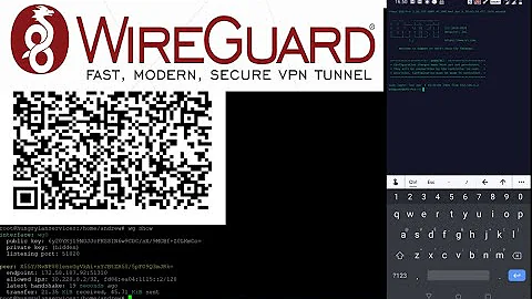Setup Wireguard VPN for Mobile Clients