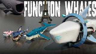 Fictional Shark and Whale Size Comparison
