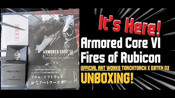 Armored Core 6 Fires of Rubicon OFFICIAL ART WORKS Collectors Edition UNBOXING!