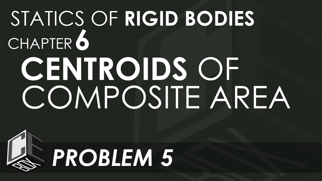 Statics of Rigid Bodies Chapter 6 Centroids of Composite Area Problem 5 ...