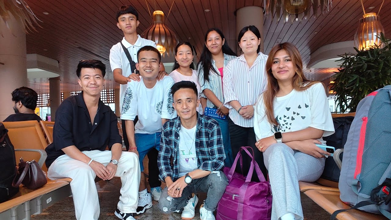 My first international tour 🤗🤗