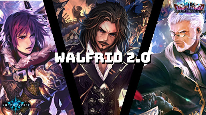 【Shadowverse】 Walfrid Swordcraft - Grand Master Rank | Eternal Awakening (Rotation)