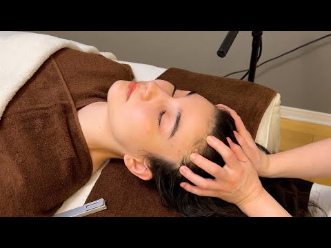 ASMR I traveled to other prefecture to get HEAD SPA (JAPAN) Soft Spoken