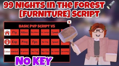 99 nights in the forest script pastebin | KillAura, Reach, Infinite Hunger, Auto Find Child | NO KEY