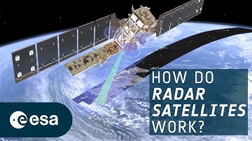 How do radar satellites work?