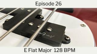 Creating Bass Loops Live - Episode 26 - E flat Major - 128 BPM Guide