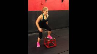 Lateral Crossover Box Jumps