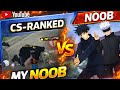CS-RANK Funny NOOB Gameplay 😂 | Epic Free Fire Moments | DeluxeXgamerz12