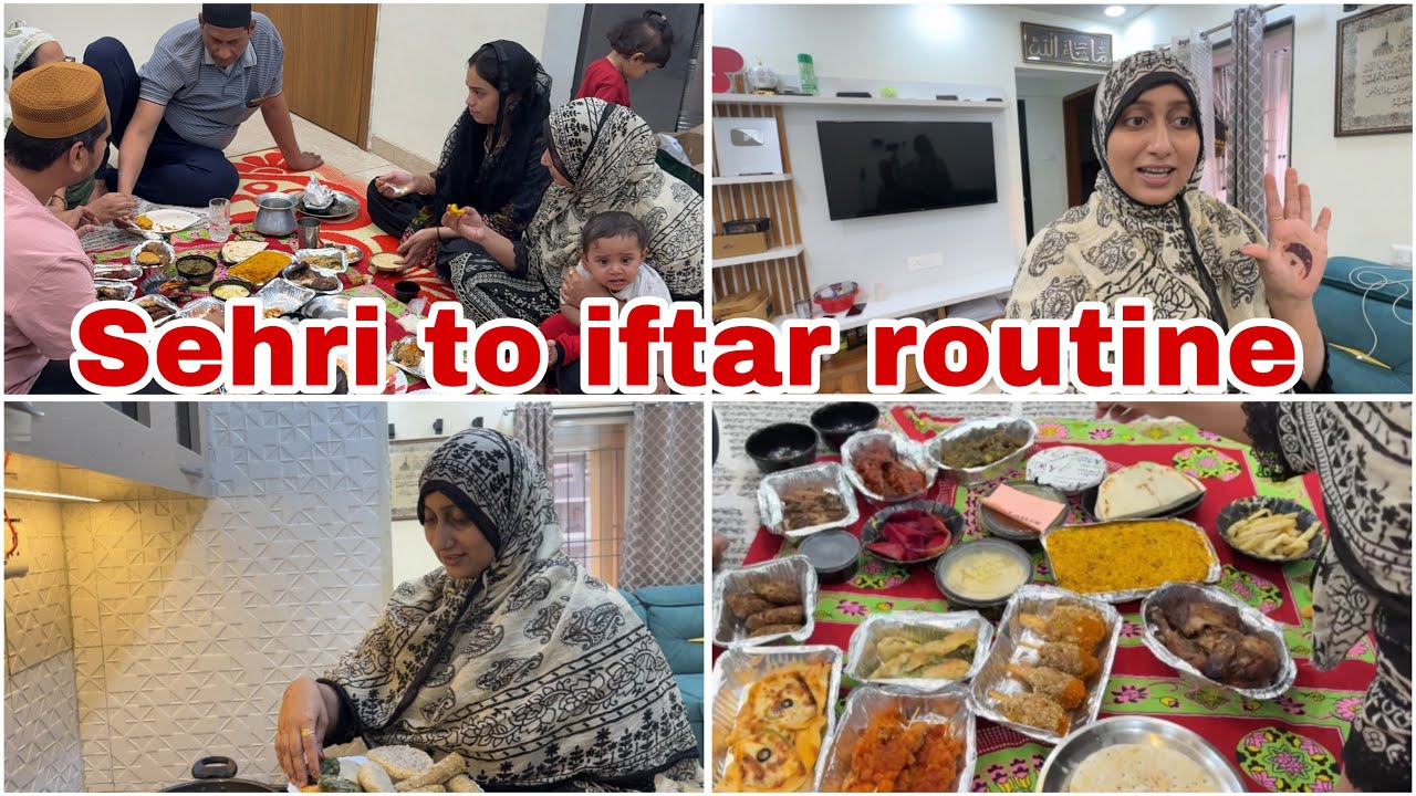  3rd Roza✨❤️|| Sehri To Iftar Routine 