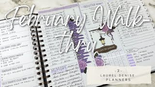 Laurel Denise planner walk thru!