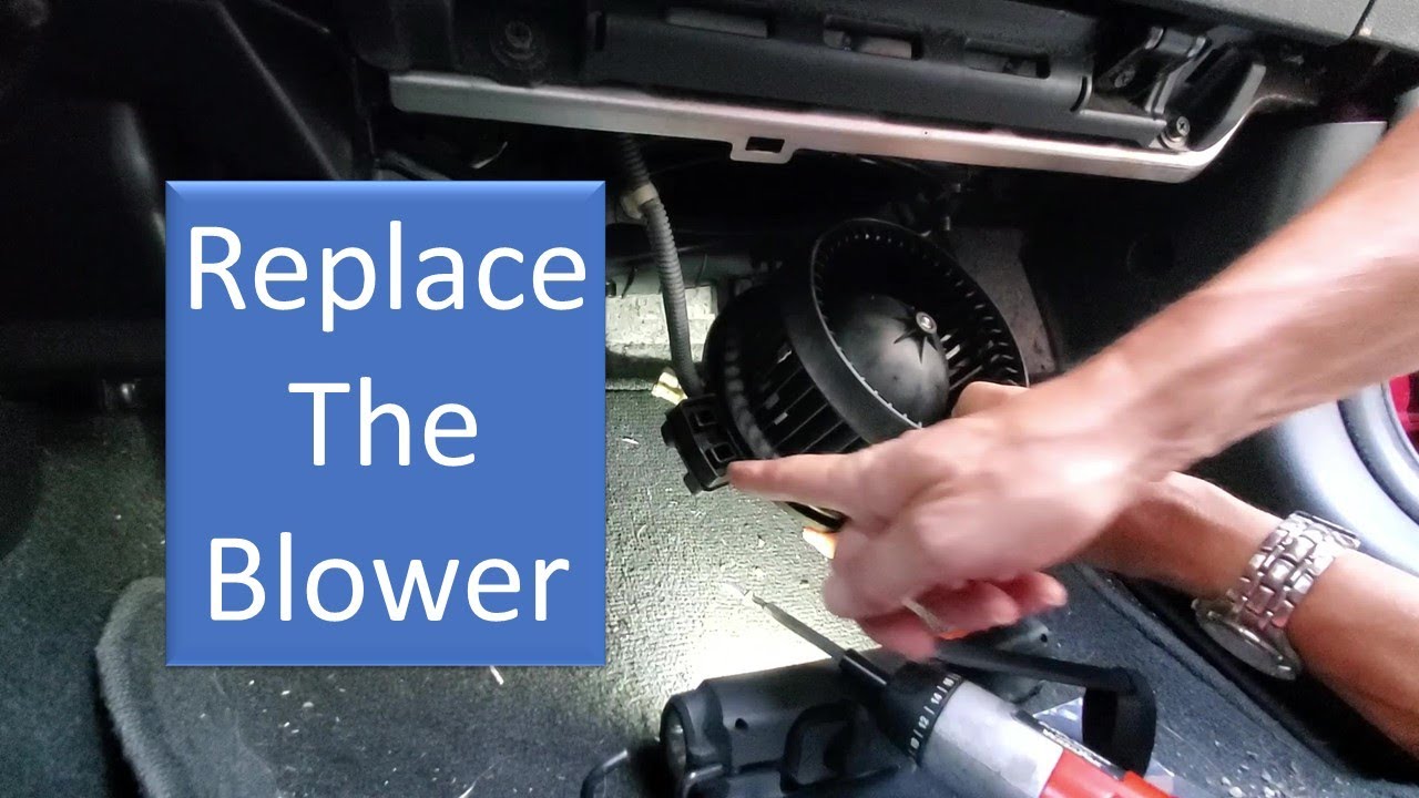 Replace the Heat & AC Blower Motor - YouTube