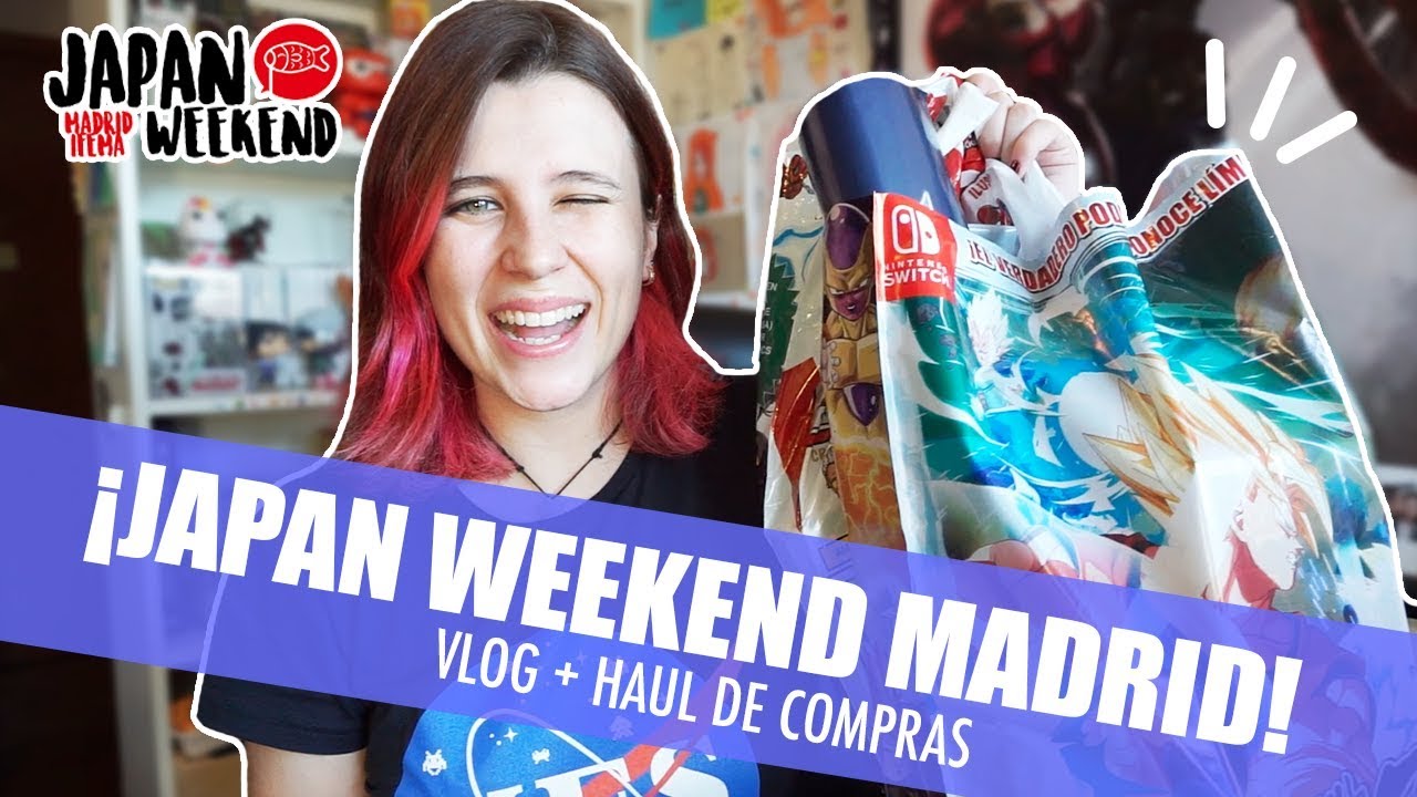 ¡ARRASO CON MEDIO EVENTO! | VLOG Japan Weekend Madrid 2018 + Haul de Compras ^^