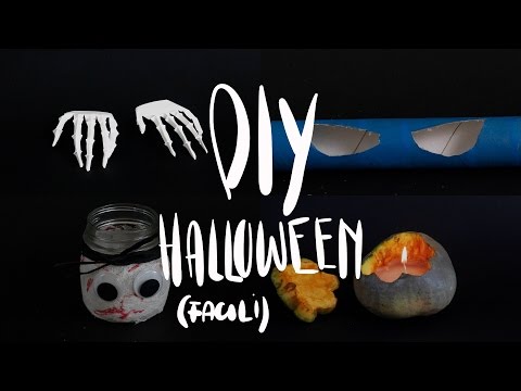 4 FAI-DA-TE di Halloween FACILI • DIY