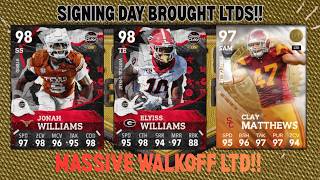 WALK OFF LTD PULL!! SO MANY LTDS PULLED FOR SIGNING DAY IN CFB 26 ULTIMATE TEAM!
