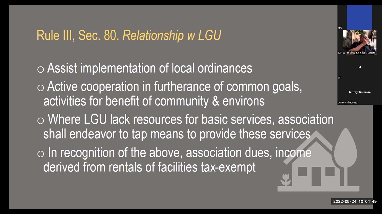 DHSUD-Region 3 Orientation PART 2