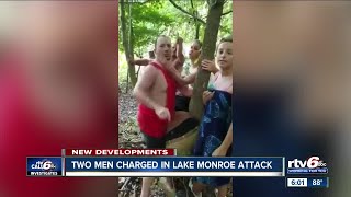 Two men charged in Lake Monroe attack